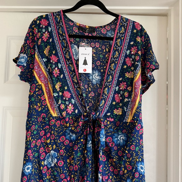 Boho Floral Dress - Picture 6 of 8